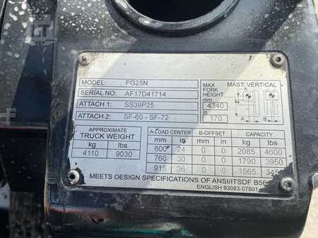 Diesel Forklifts 2015  Mitsubishi FG25N (4)