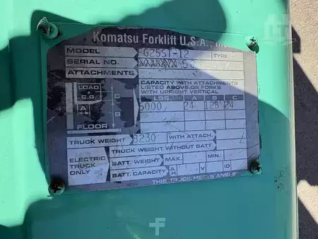 Propane Forklifts - Komatsu FG25ST-12 (16)