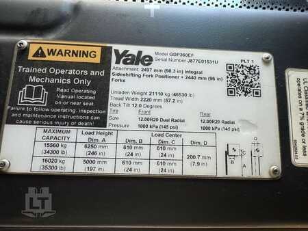 Diesel Forklifts 2020  Yale GDP360EF (22)