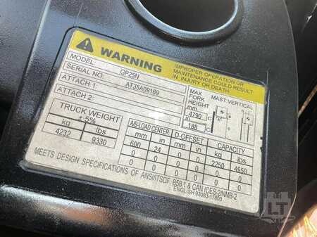 Diesel Forklifts 2020  CAT Lift Trucks GP25N (9)