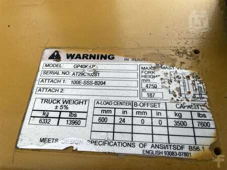 Treibgasstapler - CAT Lift Trucks GP40K (6)