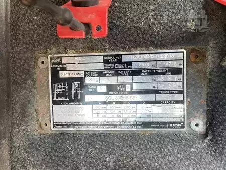 Montacargas diésel 2018  Linde H45D (6)