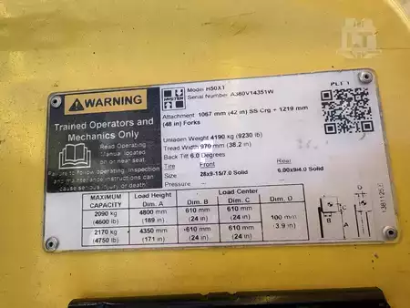 Propane Forklifts 2022  Hyster H50XT (17)