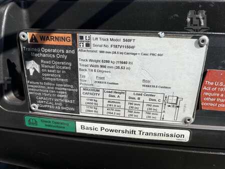 Propane Forklifts 2010  Hyster S60FT (15)