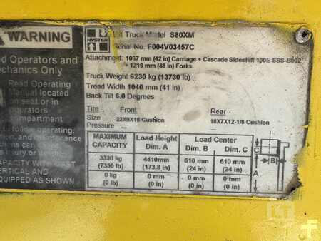 Propane Forklifts 2006  Hyster S80XM (14)