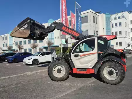 Chariots téléscopiques fixes 2019  Manitou MLT 730-115D V ST4 S1 Premium (3)