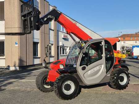 Teleskopstapler-Starr 2014  Manitou MT625 T Tires new AirCon (1)