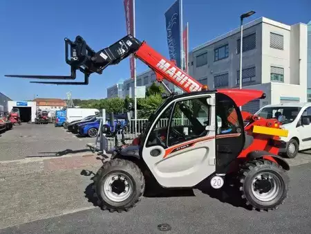 Telescopic forklift rigid  Manitou MT625 AirCon (2)