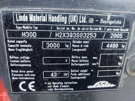Dieselový VZV 2005  Linde H30D (9)