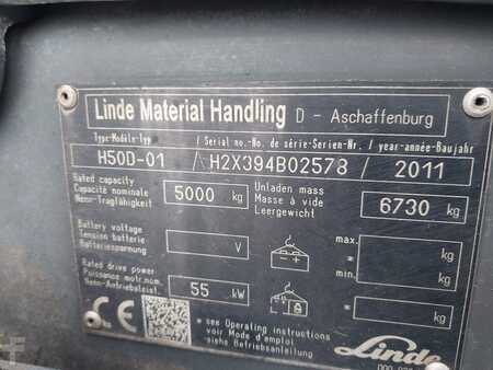 Diesel gaffeltruck 2011  Linde H50D (7)