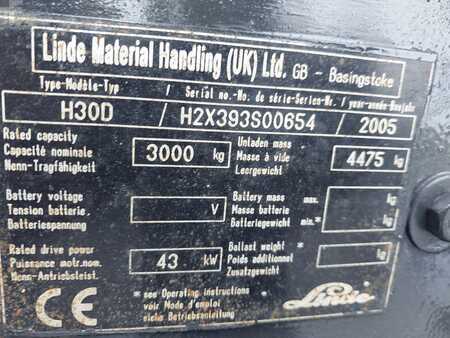 Diesel gaffeltruck 2005  Linde H30D (10)