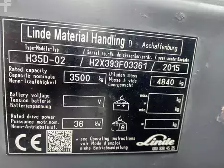 Dieselový VZV 2015  Linde H35D-02 (13)