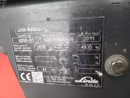 Wózki widłowe diesel 2011  Linde H35D-01 (18)