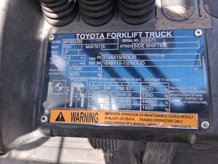 Carretilla elevadora GLP 2020  Toyota 8FGCU30 (4)
