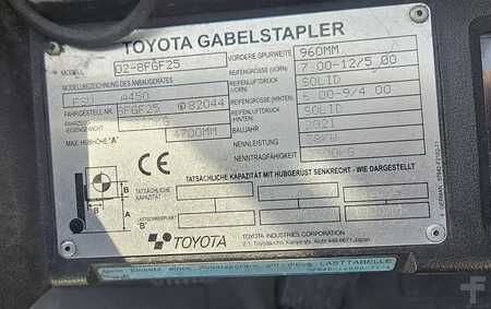 LPG heftrucks 2021  Toyota 02-8FGF25 (5)