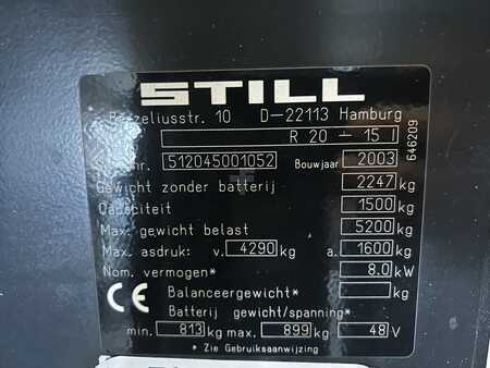 Elektro 3 Rad 2003  Still R20-15 (7)