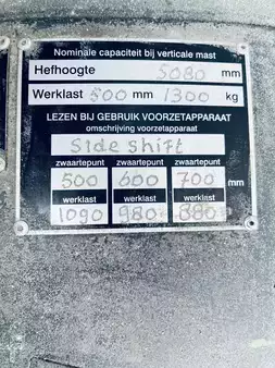 Eléctrica de 3 ruedas 1999  Jungheinrich EFG-DF 13 (15)