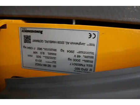 Elektro 4 Rad 2019  Jungheinrich EFG 320 (12)