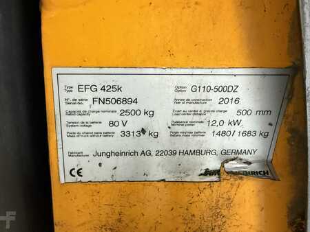 El truck - 4 hjulet 2016  Jungheinrich EFG425k (5)