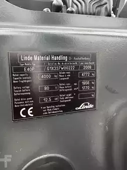 Elektro čtyřkolový VZV  Linde e40p (9)