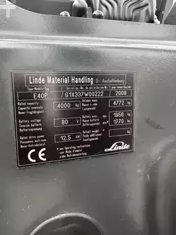 Elektro čtyřkolový VZV  Linde e40p (7)