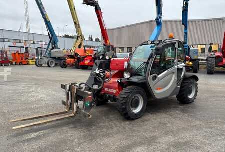 Telescopic forklift rigid 2014  Manitou MT 625 (1)