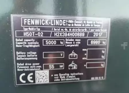 Wózki gazowe 2017  Linde H50T-02 (16)