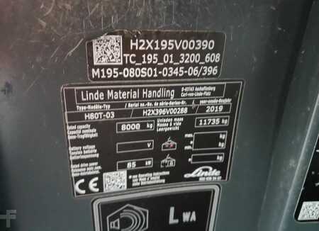 Chariots élévateurs GPL 2019  Linde H80T-03 (21)