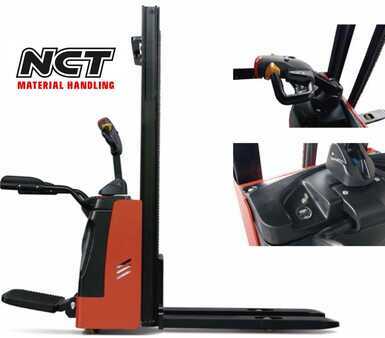 Stacker de condutor em pé 2025  NCT SPSL14 3.9 mt 1400 kg w/platform Dealer price! (2 unit aval.) (1)