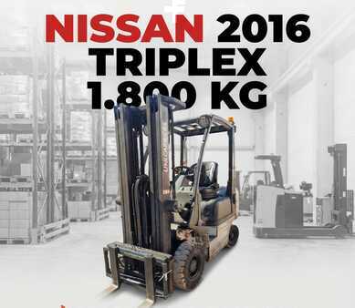 Diesel gaffeltruck 2016  Unicarriers Y1D1A18Q (DX18) triplex 4.8 m dealer price! (1)