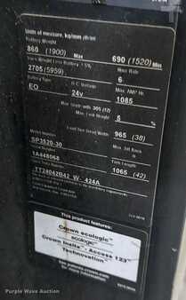 Vertical order pickers 2015  Crown SP3520-30 (35)