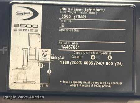 Order Picker 2016  Crown SP3520-30 (33)