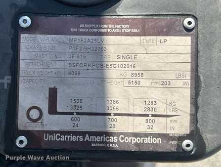 Propane Forklifts 2017  Unicarriers PF50 (33)