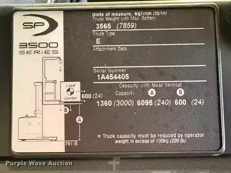 Order Picker 2016  Crown SP3520-30 (37)