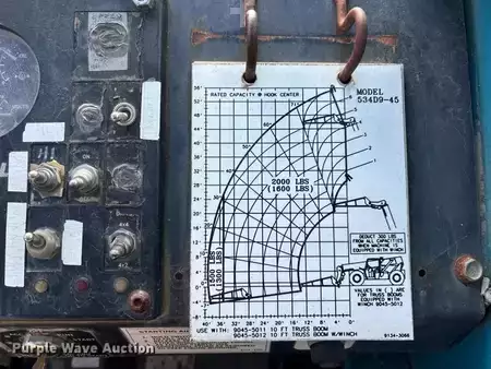 Telehandler Fixed 2001  Gradall 534D9-45 (35)