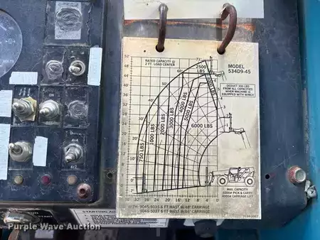 Telehandler Fixed 2001  Gradall 534D9-45 (36)