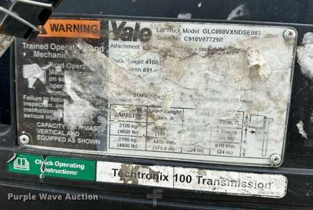 Propane Forklifts - Yale GLC050VXNDSE083 (40)