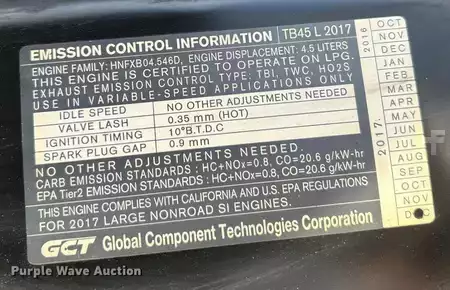 Diesel Forklifts 2018  Unicarriers PF110YLP (40)