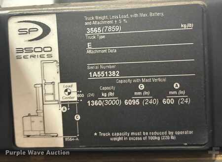 Order Picker 2019  Crown SP3520-30 (28)