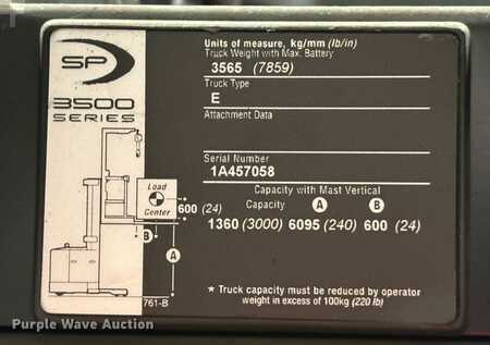 Order Picker 2016  Crown SP3520-30 (32)