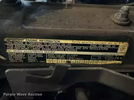 Propane Forklifts - Toyota 7FGCU25 (35)