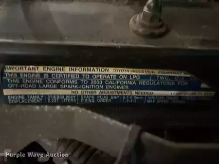 Propane Forklifts - Toyota 7FGCU25 (38)