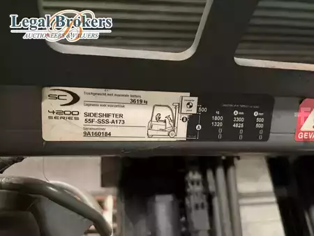 Eléctrica de 3 ruedas - Crown SC4200 - Elektrische heftruck (105) (13)