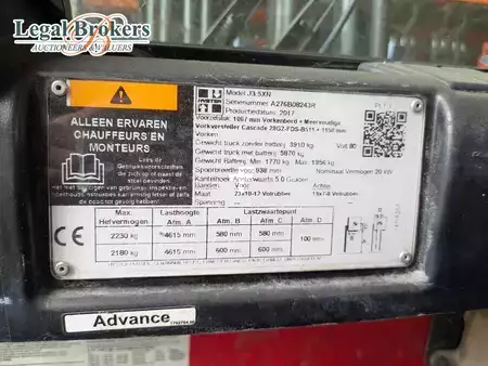 Eléctrico - 4 rodas 2017  Hyster J3.5XN - Elektrische heftruck(68035-47) (15)