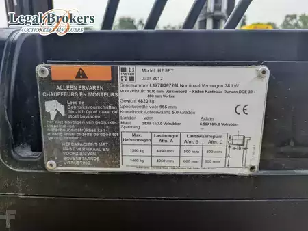 Diesel truck 2013  Hyster H2.5 FT - Heftruck (13)