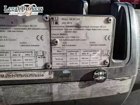 Dieselstapler 2013  Hyster H4.5FTS5 - Heftruck(68047-32) (15)