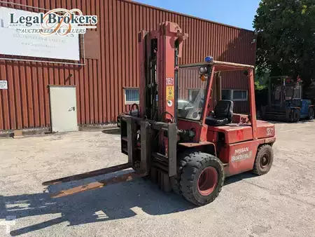 Empilhador diesel 1994  Nissan D2ZWGF03A40U - Heftruck(28521) (1)