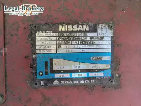 Empilhador diesel 1994  Nissan D2ZWGF03A40U - Heftruck(28521) (12)