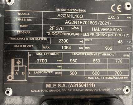 Eléctrico - 3 rodas 2021  Unicarriers TX3-16L (6)