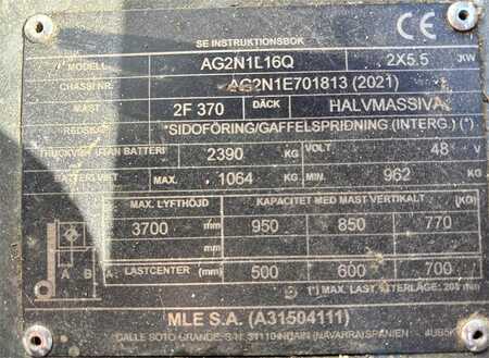 Eléctrico - 3 rodas 2021  Unicarriers TX3-16L (7)